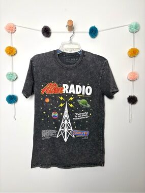 Coldplay Alien Radio Music of Spheres Concert Tee